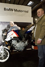 dziecko na bmw wystawa motocykli warszawa 2009 e mg 0344