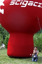 balon scigacz dziewczyna Motocyklowa Niedziela na BP wroclaw
