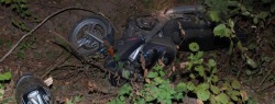 Honda wypadek motocyklowy