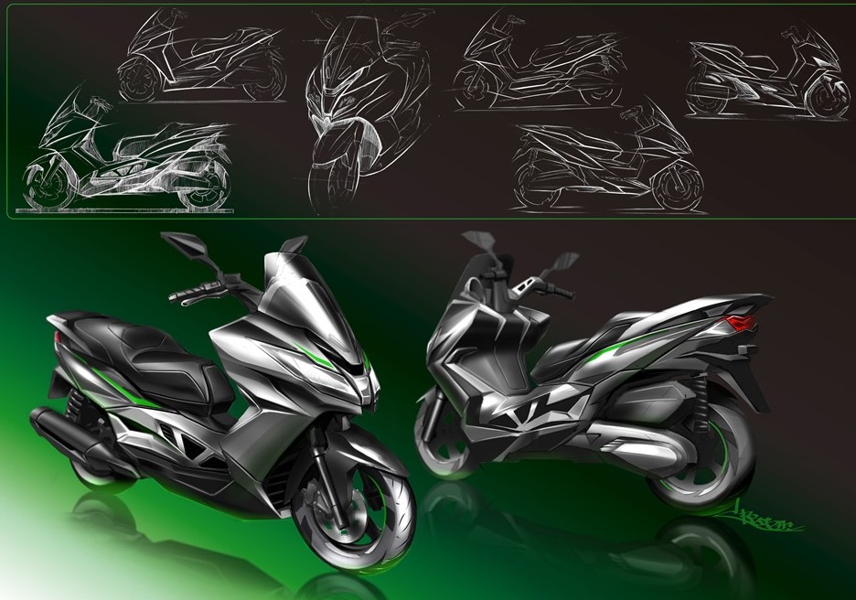 Kawasaki J300 2014 grafika z