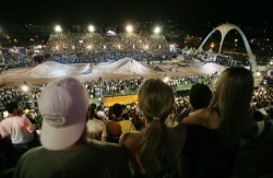 Specjalnie przygotowany Sambadrom na zawody Red Bull X-Fighters w Rio de Janeiro Jered Bonden Red Bull Photofiles