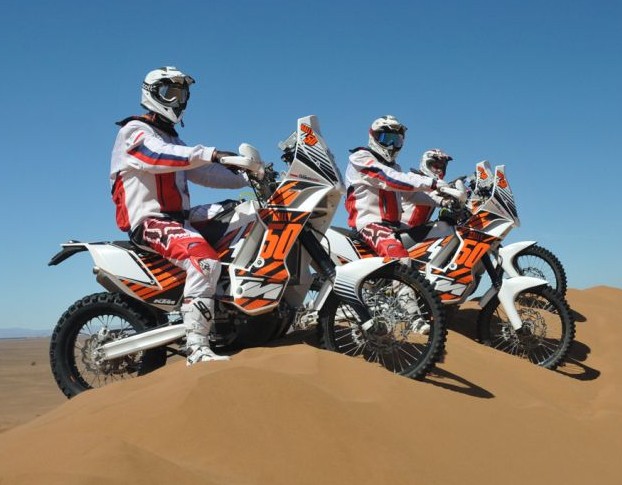 ekipa Nasz Dakar na wydmach w Maroko z