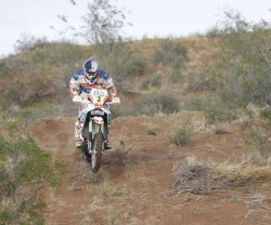 Francisco Lopez Contardo Aprilia Factory Stage 12 Dakar Rally 2011