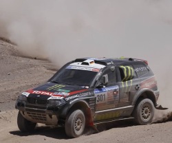 Stephane Peterhansel BMW X-Raid etap 5 Dakar 2011