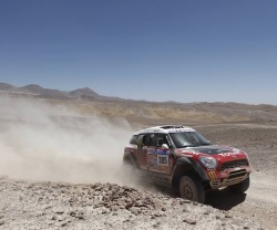 samochod mini Rajd Dakar 2011 etap 5