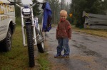 Motocykl trial dziecko