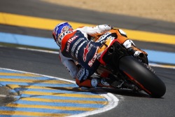 Casey Stoner tyl MotoGP Francja Le Mans 2011