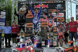 MX1 GP Katalonii podium
