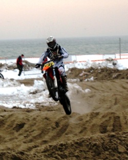 Motocross na plazy Maciej Zdunek