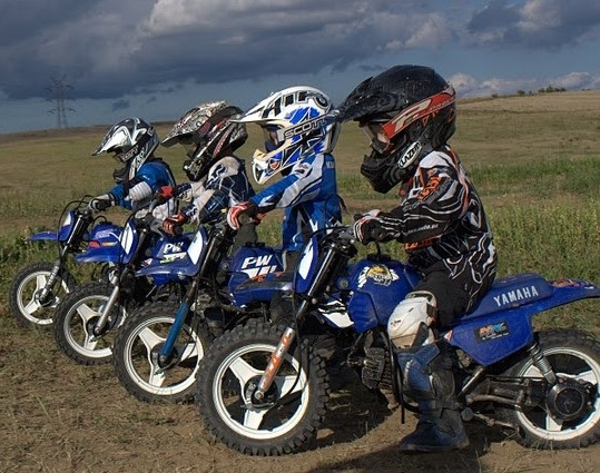 Motocross dzieci z