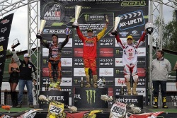 MX1 podium Mistrzostwa Swiata