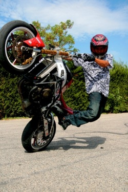 Jorian stunt rider France