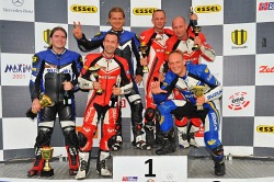 Podium Suzuki GSX-R Cup race 2