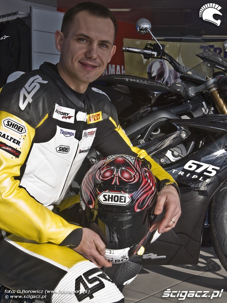 Pawel Szkopek Triumph Daytona