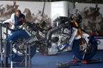Motocykl BMW S1000RR rozerbrany