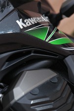 Kawasaki Z800 2013 z bliska