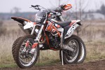 freeride na przodzie KTM 250 Porownanie