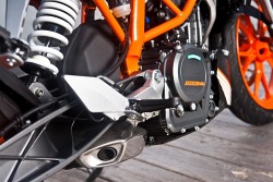 Silnik i wydech KTM 390 Duke 2013