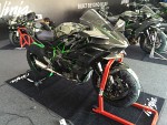 Kawasaki Ninja H2 R 2015 grzanie opon