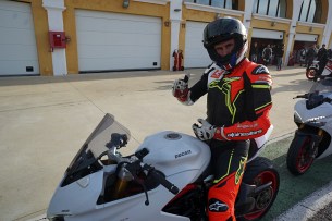Ducati Supersport S i Bartek Wiczynski