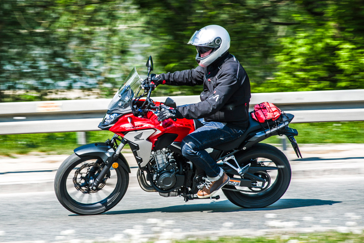 Honda CB500X test motocykla 2019 z