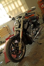 przod warsztat Harley Davidson V Rod Muscle