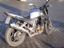 Kawasaki Z750 prawy bok