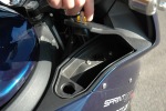 schowek w wypelnieniu owiewki Triumph Sprint GT 2011