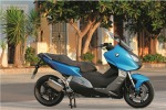 Maksiskuter BMW C600 Sport 2012 na ulicy