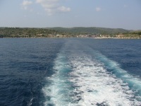 Grecja widok z morza