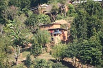domy przy drodze do Pokhara
