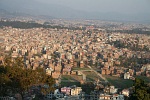 widok na Kathmandu