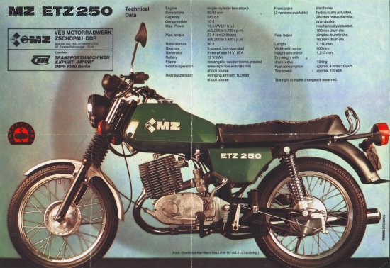 MZ ETZ 250 3 z