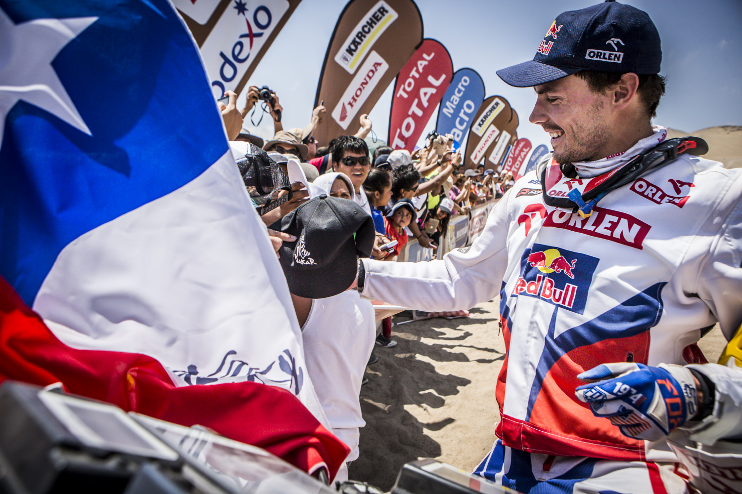 Przygonski Dakar 2014 etap 12  z