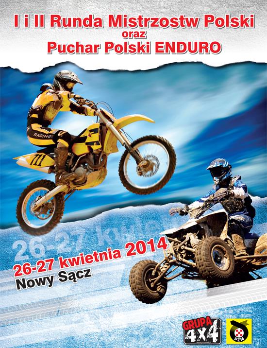 plakat MP i PP Enduro Nowy Sacz