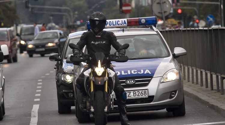 policja z