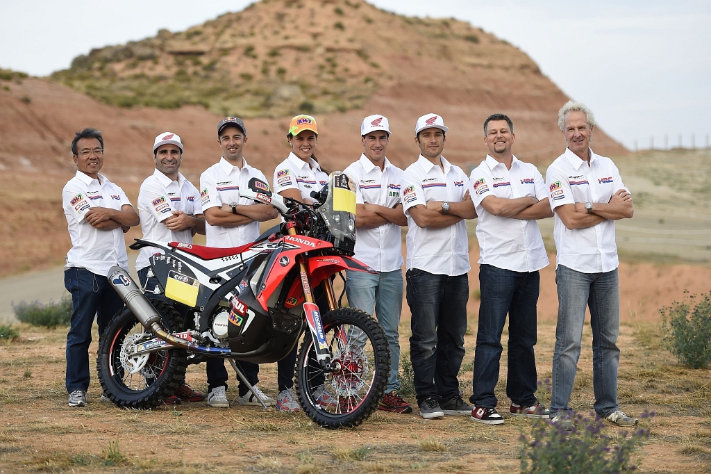 zespol Hondy Dakar 2015 z
