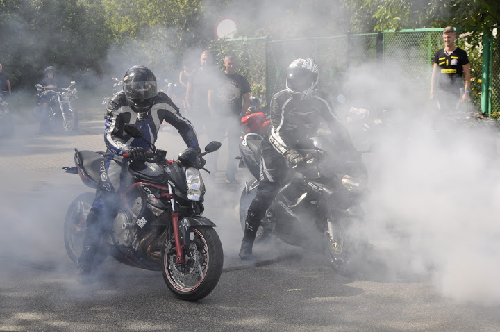 palenie gumy III Motocamping Brobikers z