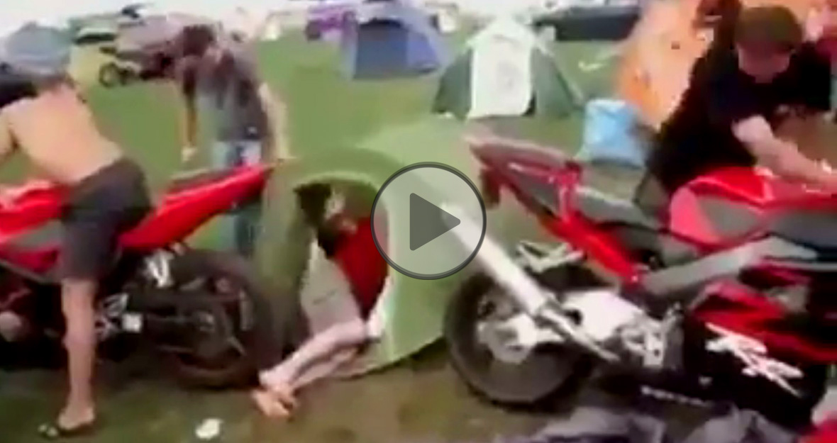 motocyklowa pobudka z