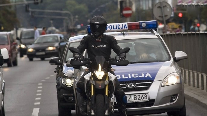 policja z