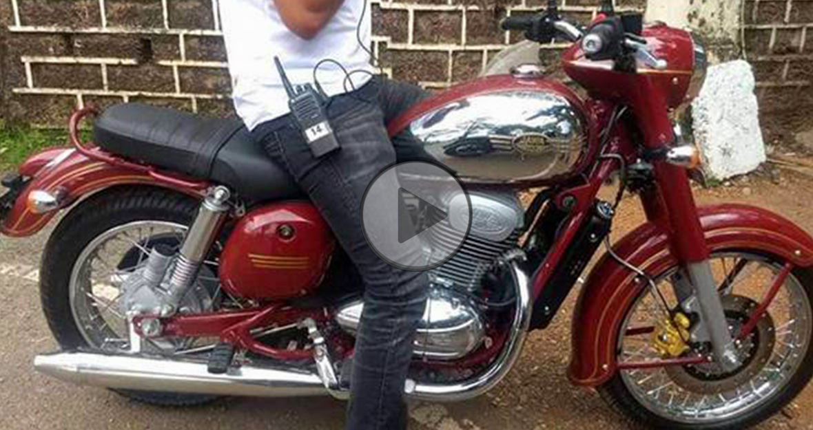 Jawa Motorcycle spied1 z