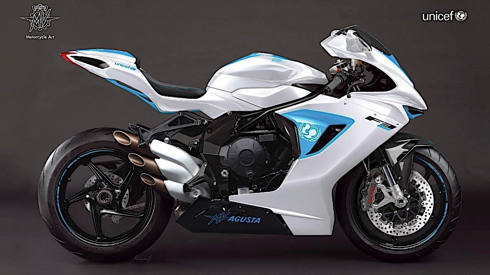 one off mv agusta f3 800 sold for eur100000 at unicef fundraiser gala 1 z