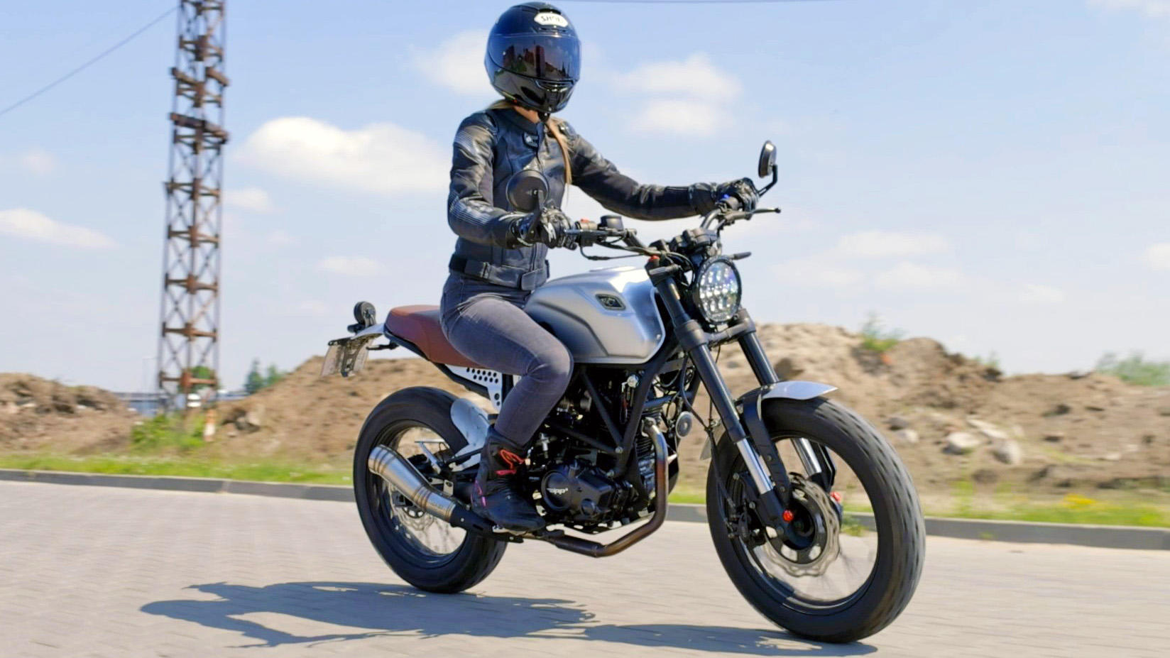 Zipp Scrambler 125 test motocykla z
