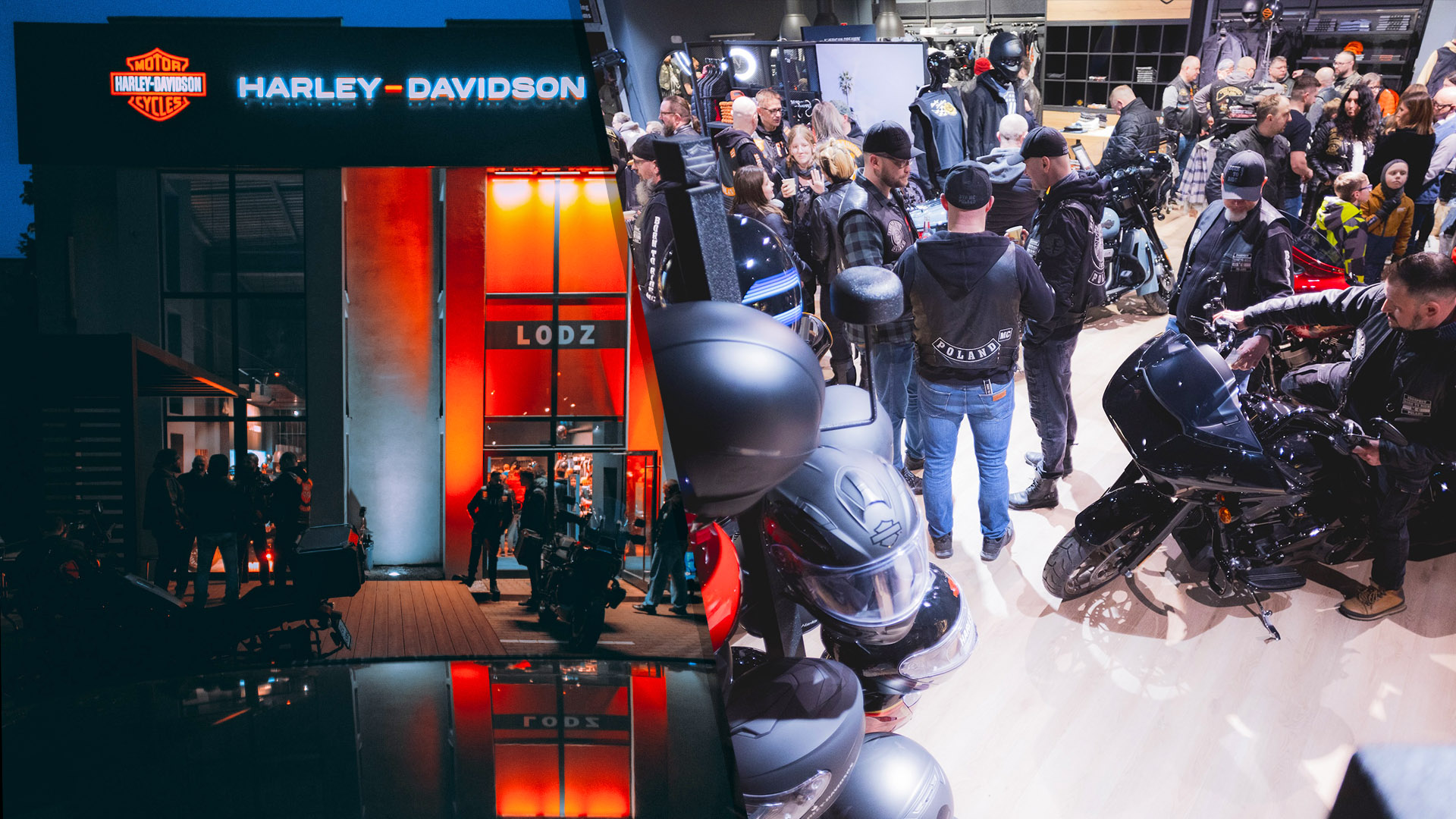 nowy salon Liberty Motors Harley Davidson w Lodzi 2024 z