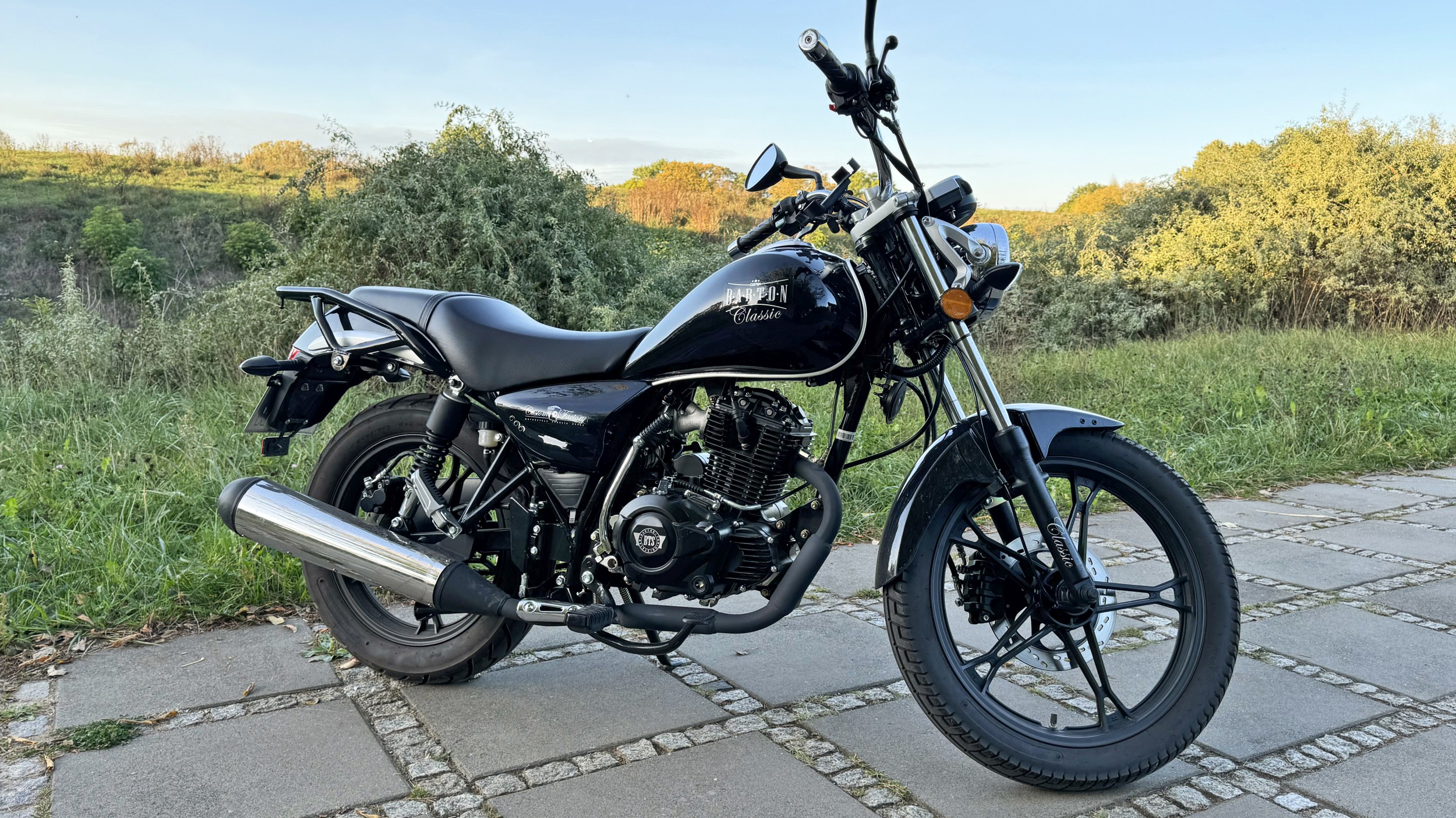 Barton Classic 125 na prawko B z