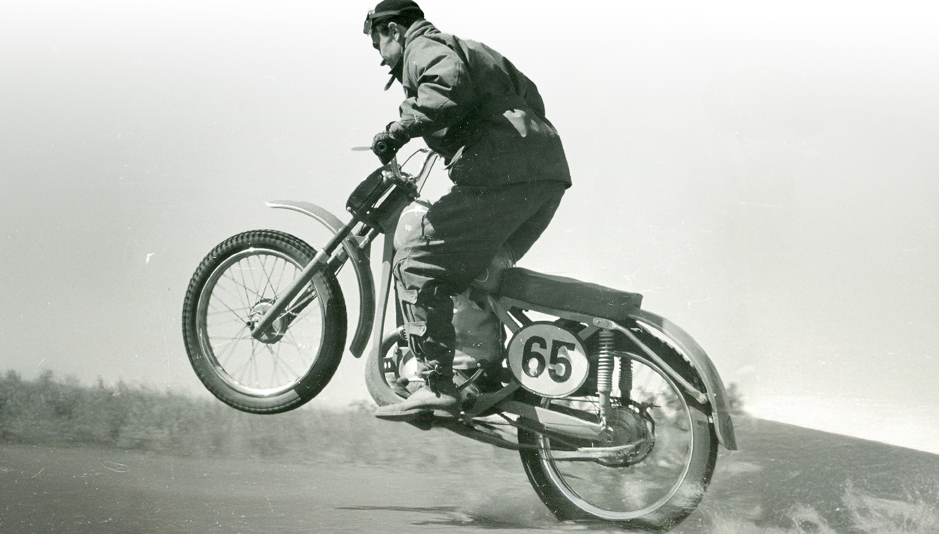 Sportowa WFM 125 motocross i Stanis aw Brun