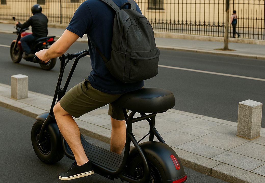 nielegalny motorower 1 z