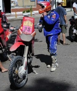 Tankowanie Dakar 2009