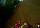 Trening motocross - kamera na kasku Justin Barcia