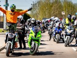 Rozpoczęcie sezonu motocyklowego 2022 podlaskich motocyklistów. Galeria zdjęć Siemiatycze